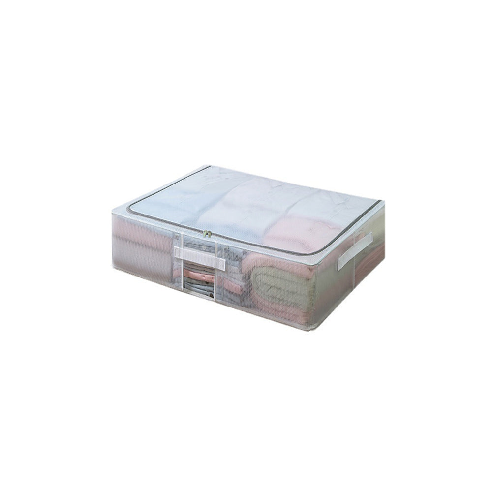 STORFEX Metal Frame Under Bed Storage Containers Cloth Storage Bin