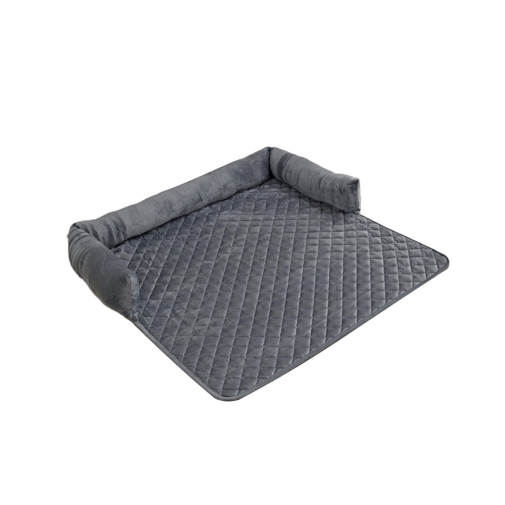 Plush Pet Sofa Cushion with Pillow - Ultimate Comfort for Your Pet_1