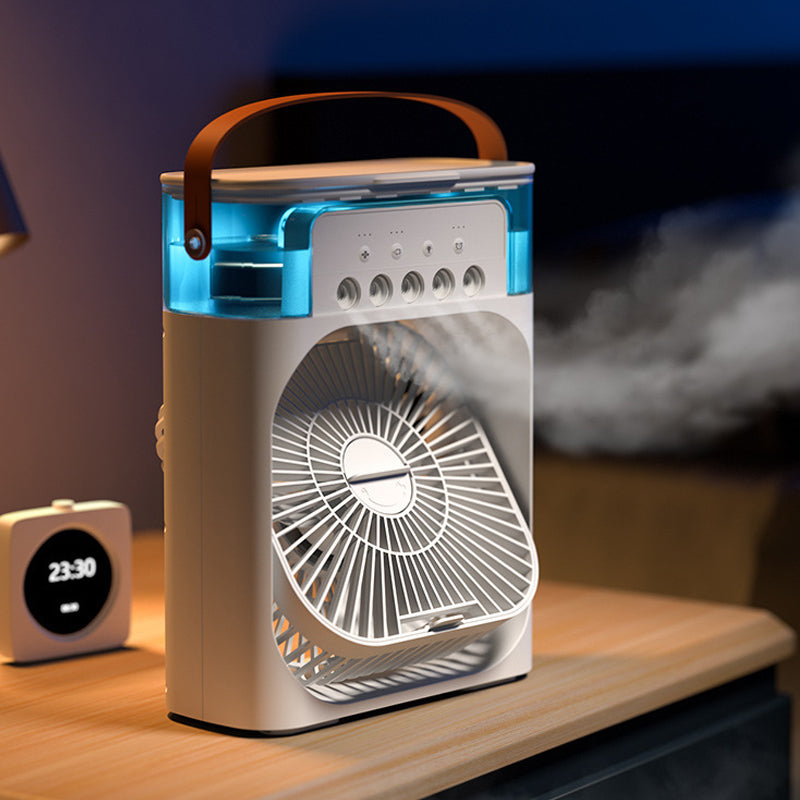 5 Nozzle 3 Gears Large Tank Capacity Air Cooler Fan- USB Plugged-in