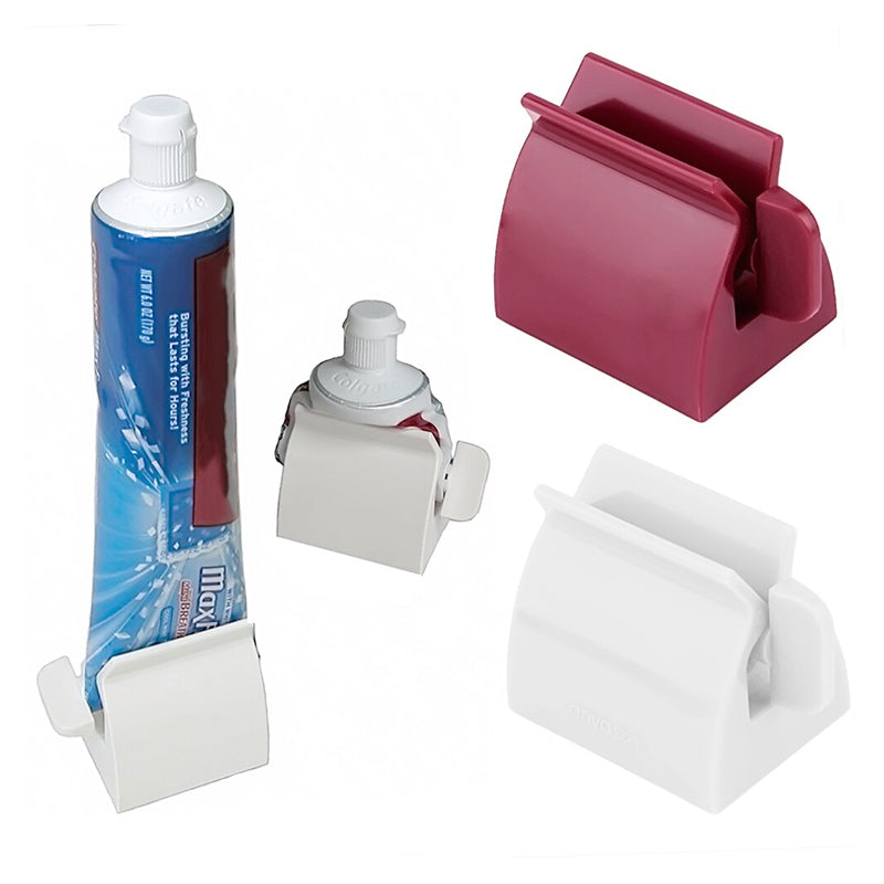 4pcs Toothpaste Roller Dispenser Tube Squeezer Bathroom Accessories