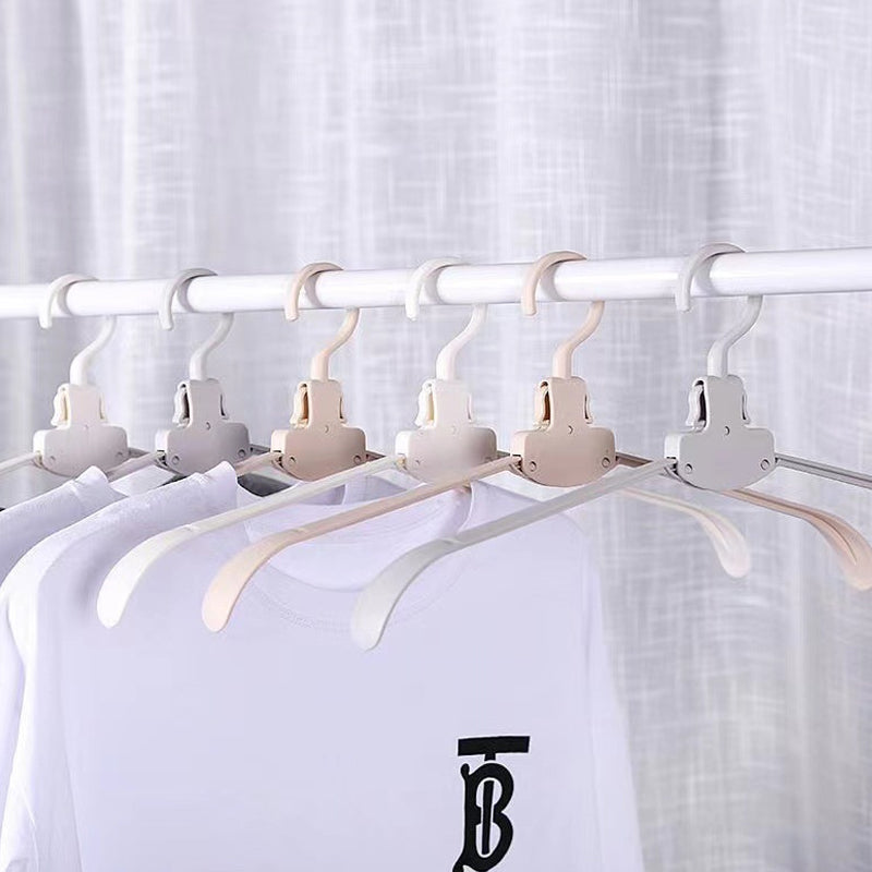 Pack of 10 Retractable Minimalist Design Laundry Hangers