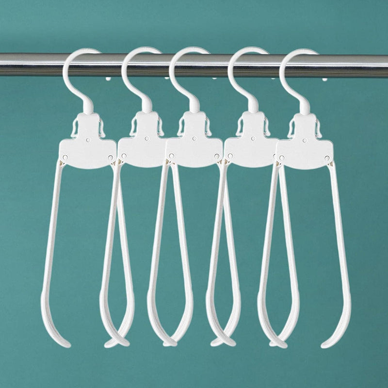 Pack of 10 Retractable Minimalist Design Laundry Hangers