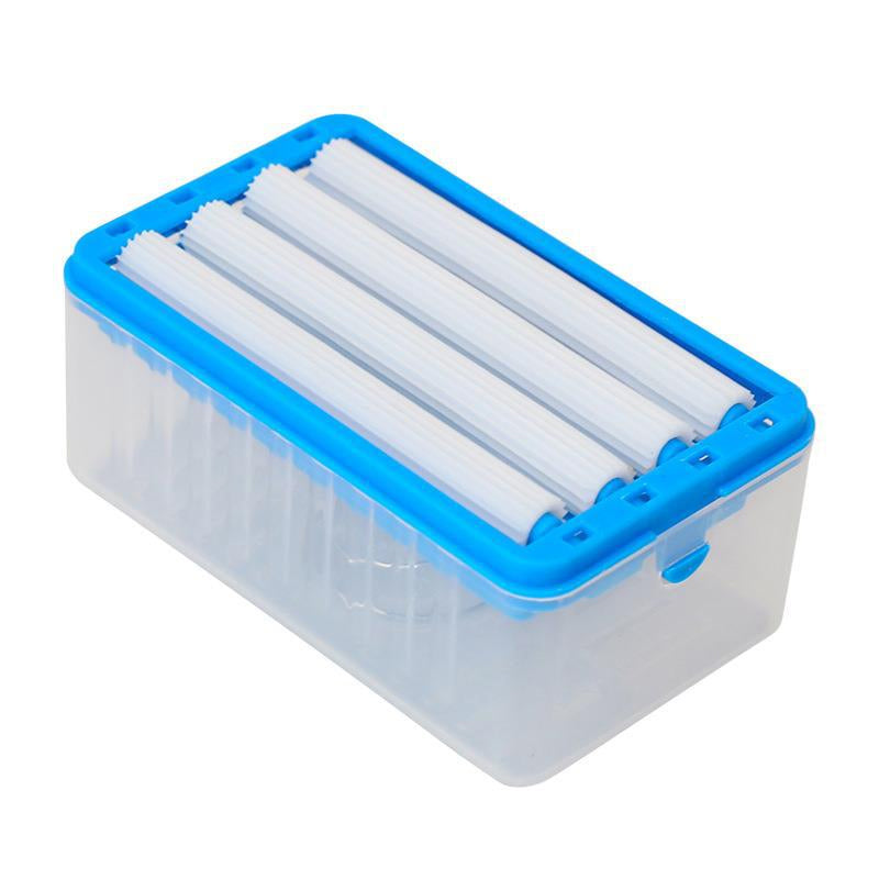 2 in 1 Bubble Forming Soap Dish Multifunctional Soap Box with Rollers