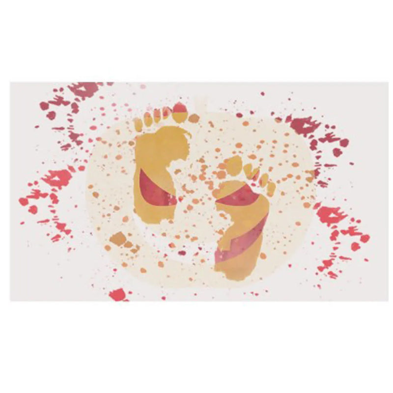 PVC Color Changing Quick-Absorbing Halloween Theme Bathroom Mat