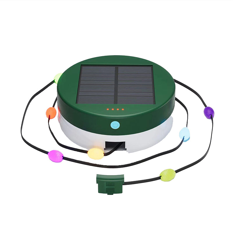 Double Powered Outdoor Camping LED String Light USB Solar Charging