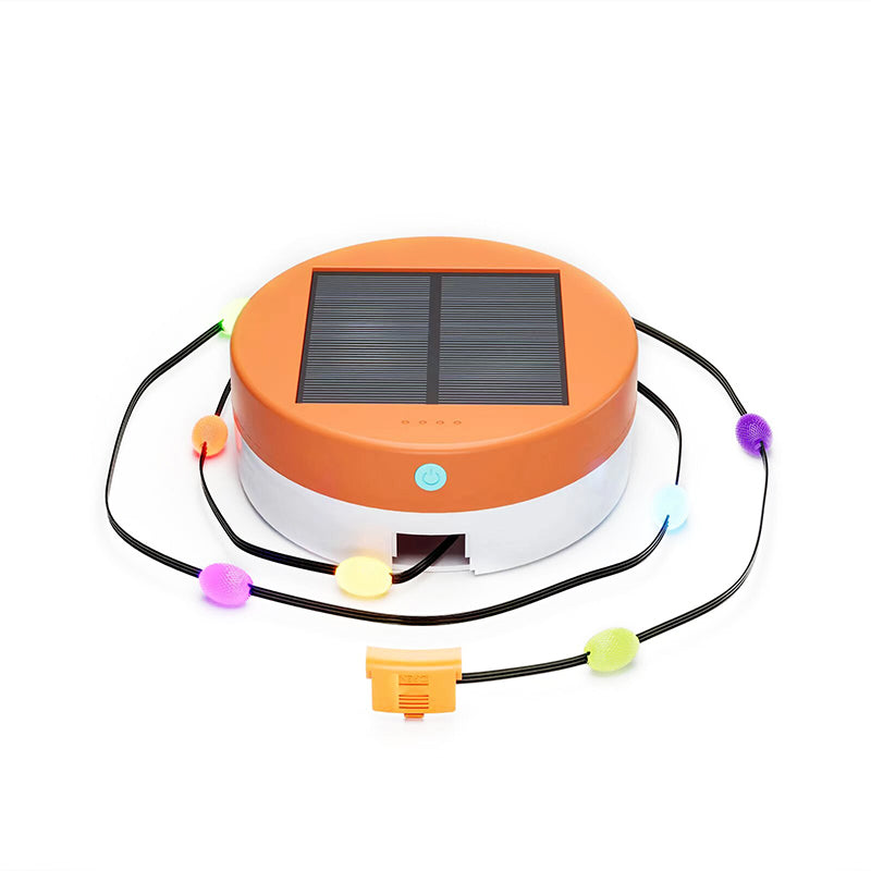 Double Powered Outdoor Camping LED String Light USB Solar Charging