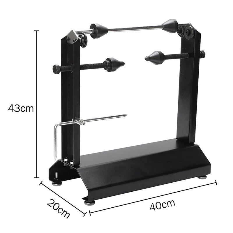 Heavy Duty Motorcycle Wheel Balancer Wheel Truing Stand- Black
