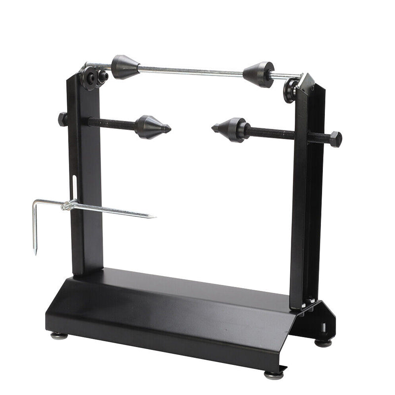 Heavy Duty Motorcycle Wheel Balancer Wheel Truing Stand- Black