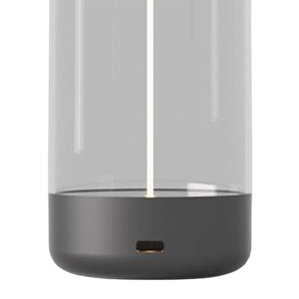 Sleek Cordless Magnetic Filament Table Lamp Portable & Dimmable USB -Rechargeable