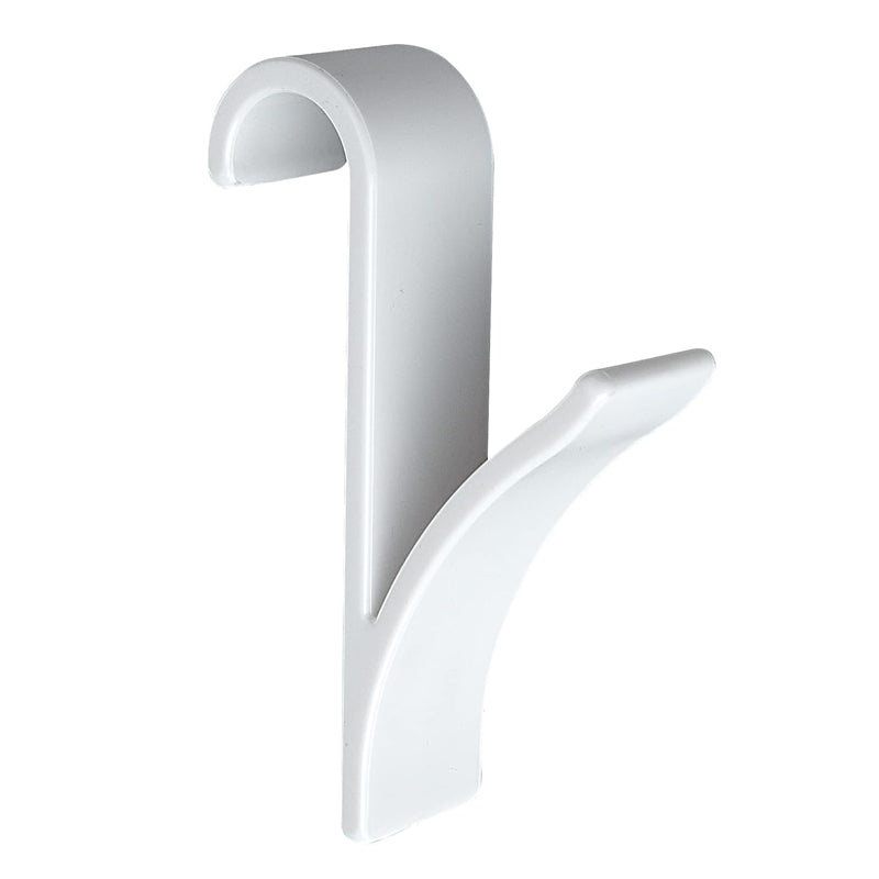 Pack of 10 Kitchen and Bathroom Hanging Clips Movable Hanging Storage