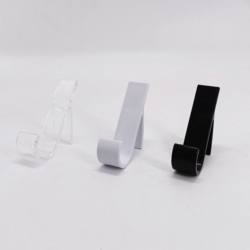 Pack of 10 Kitchen and Bathroom Hanging Clips Movable Hanging Storage