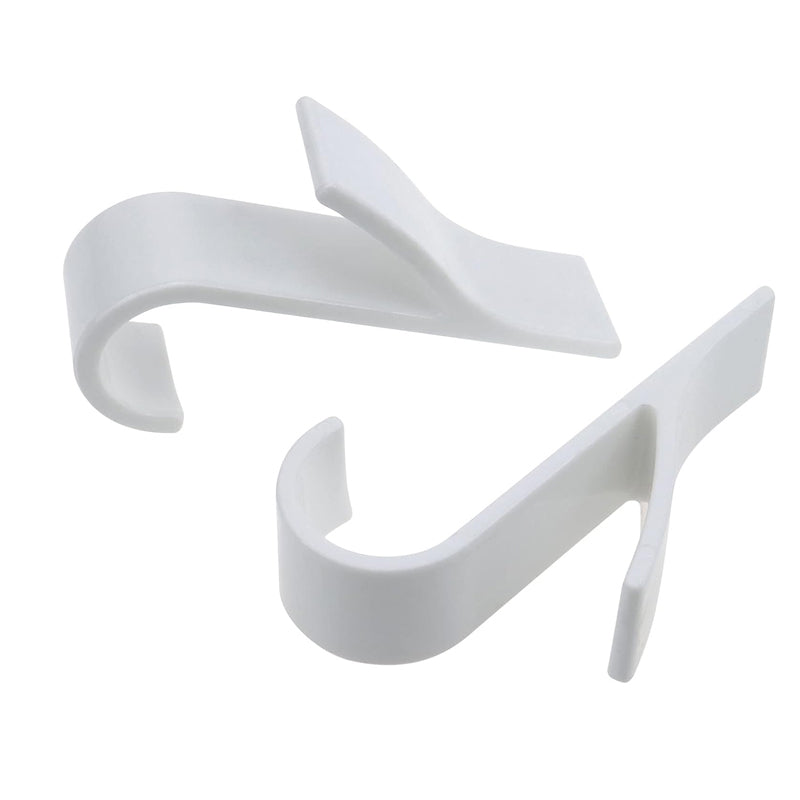 Pack of 10 Kitchen and Bathroom Hanging Clips Movable Hanging Storage
