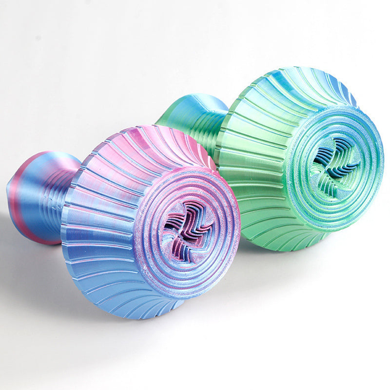 3D Retractable Metallic Spiral Toy Katana Stress Relief Decompression Toy