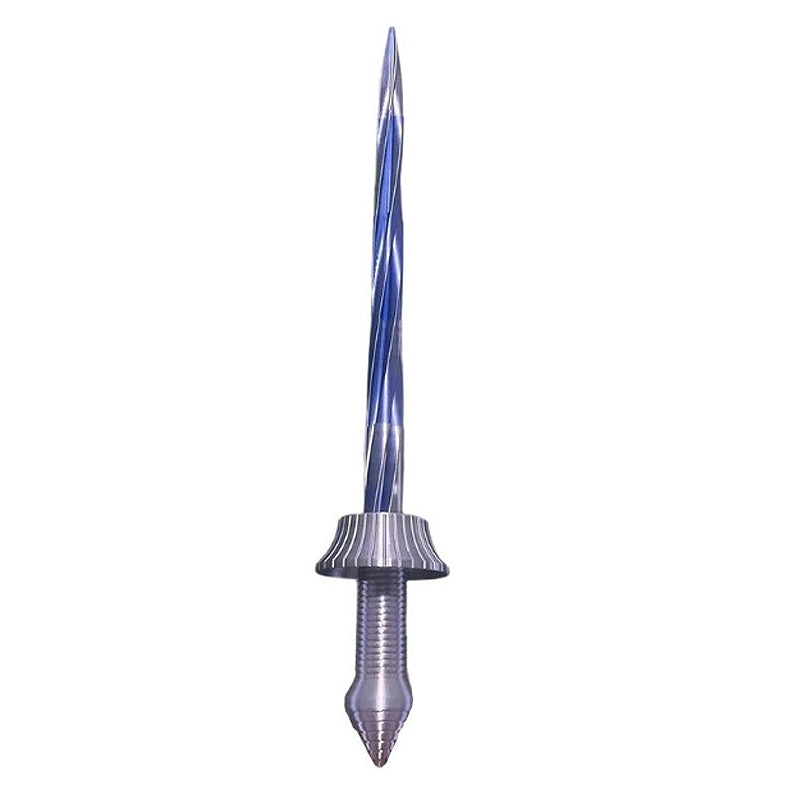 3D Retractable Metallic Spiral Toy Katana Stress Relief Decompression Toy
