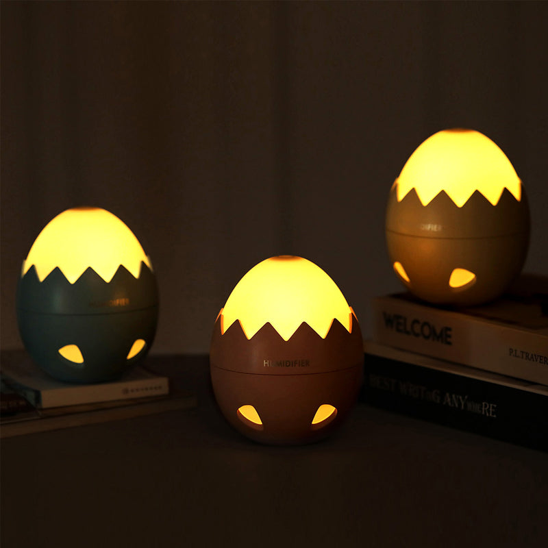 Egg Shaped Ultrasonic Air Humidifier Essential Oil Diffuser- USB Powered