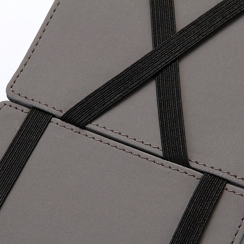 4 Card Slots Ultra Thin Bi-Fold Magic Wallet with Zipper for Men