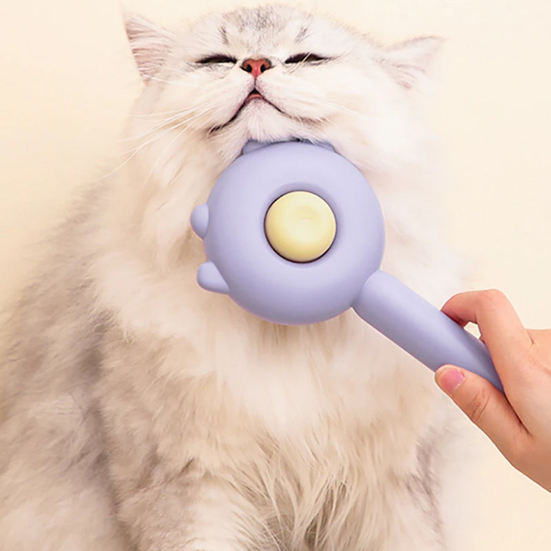 Universal Needle Brush Pet De-shedding Massaging Grooming Comb