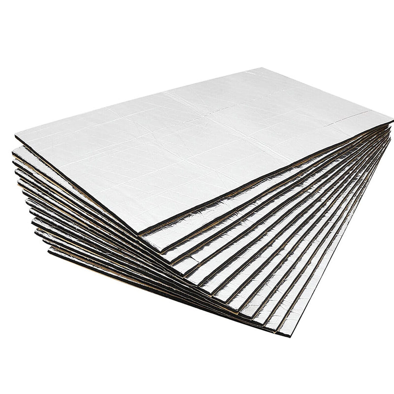 Pack of 12 Sound Deadener Heat Proof Insulation Car Noise Proofing