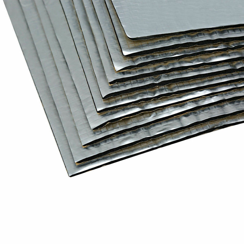 Pack of 12 Sound Deadener Heat Proof Insulation Car Noise Proofing