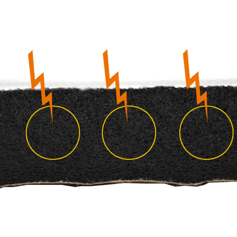 Pack of 12 Sound Deadener Heat Proof Insulation Car Noise Proofing