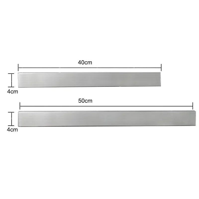 40/50cm Stainless Steel Magnetic Wall-Mounted Rack Kitchen Knives Holder