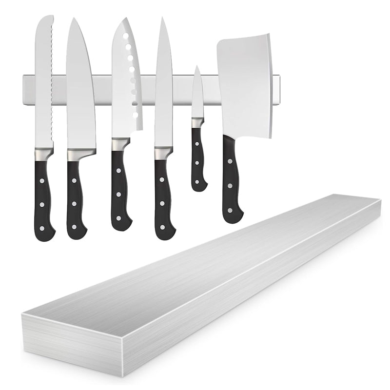 40/50cm Stainless Steel Magnetic Wall-Mounted Rack Kitchen Knives Holder
