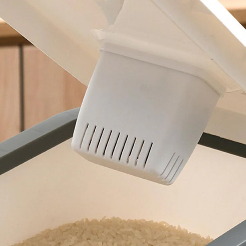 12KG Rice and Grain Dispenser Sealed and Airtight Standing Container