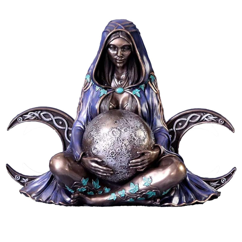 Millennial Gaia Resin Statue Mother Earth Goddess Art Figurine Garden Decor