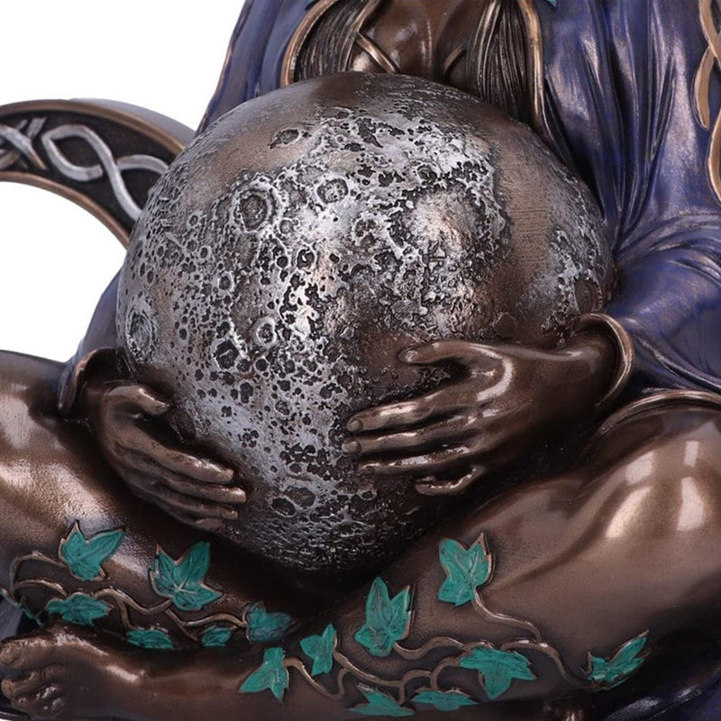 Millennial Gaia Resin Statue Mother Earth Goddess Art Figurine Garden Decor