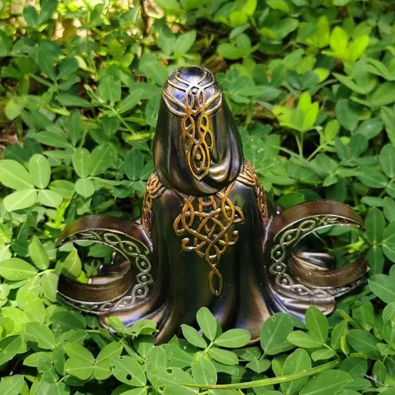 Millennial Gaia Resin Statue Mother Earth Goddess Art Figurine Garden Decor