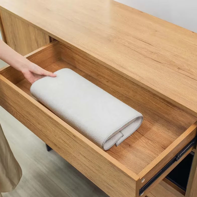 Multifunctional Foldable Dish Drying Rack with Non-Slip Double Sided Pad