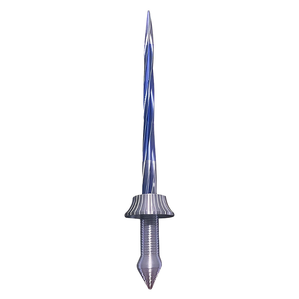 3D Retractable Metallic Spiral Toy Katana Stress Relief Decompression Toy