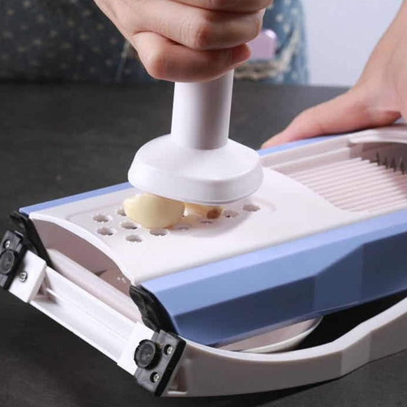 4-in-1 Safe and Steady Mandolin Vegetable Slicer Ingredient Chopper