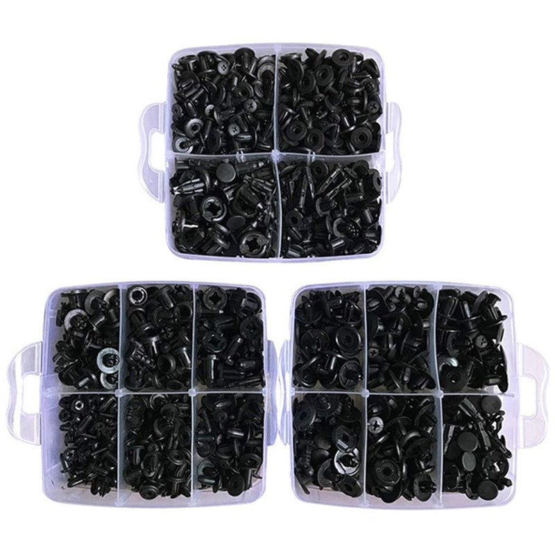 Car Trim Body Clips Kit 620PCS Rivet Retainer Door Panel Bumper Plastic Fastener