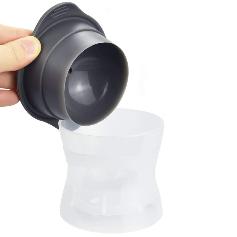 Pack of 2 Sphere Shape Ice Molds Quick Release  Ice Ball Maker for Cocktail