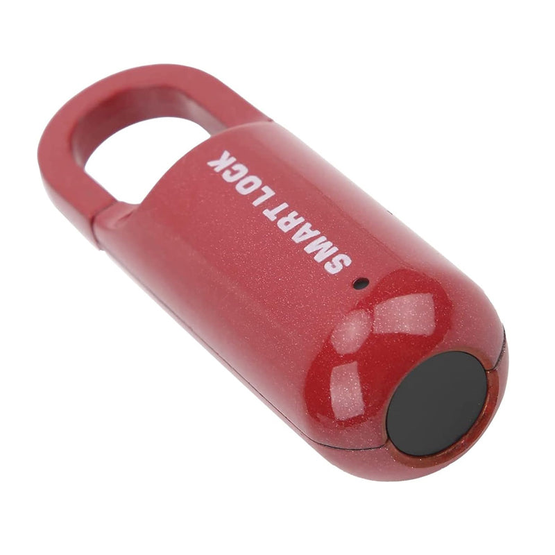 Smart Keyless Mini Travel Padlock with Fingerprint Sensor- USB Charging