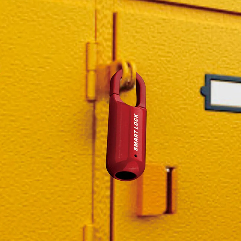 Smart Keyless Mini Travel Padlock with Fingerprint Sensor- USB Charging