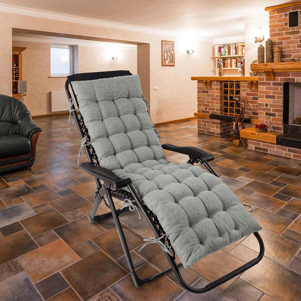 COMFEYA Patio Chaise Lounger Cushion