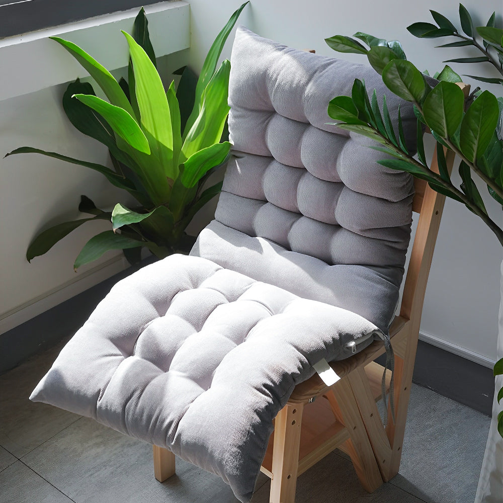 COMFEYA Outdoor Chaise Lounge Cushion - Grey