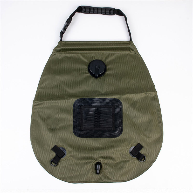 Portable Shower Bag Foldable Outdoor Water Bath Bag- Solar Powered