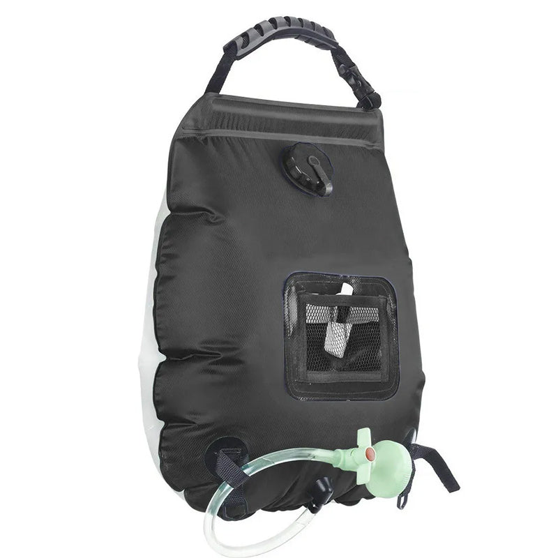 Portable Shower Bag Foldable Outdoor Water Bath Bag- Solar Powered