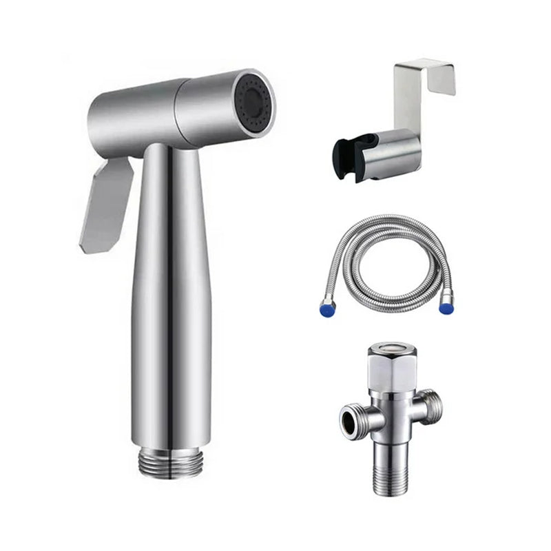 Stainless Steel Handheld Douche Bidet Toilet Sprayer Bathroom Accessory