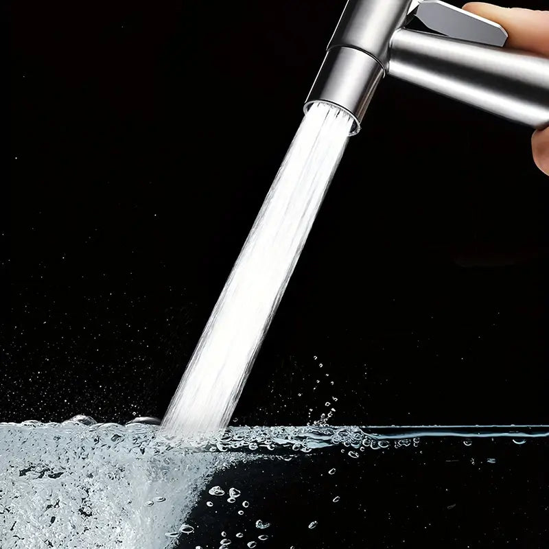 Stainless Steel Handheld Douche Bidet Toilet Sprayer Bathroom Accessory