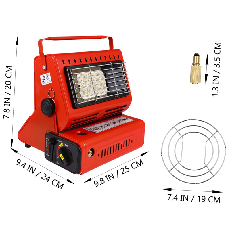Butane Gas Heater Portable Camping Stove Outdoor Hiking Survival Essential