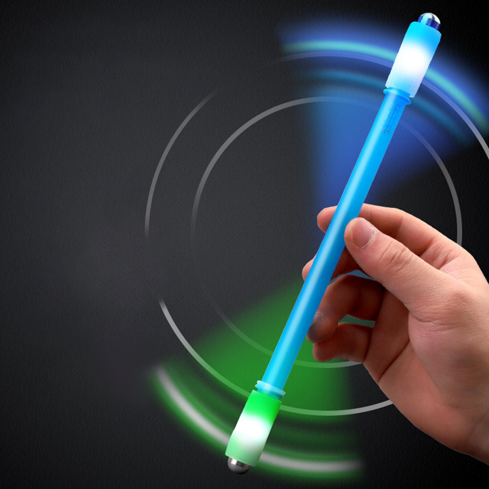 Stress Relief Spinning Pen Flying Ballpoint Pen Fidget Spinner Kid’s Toy