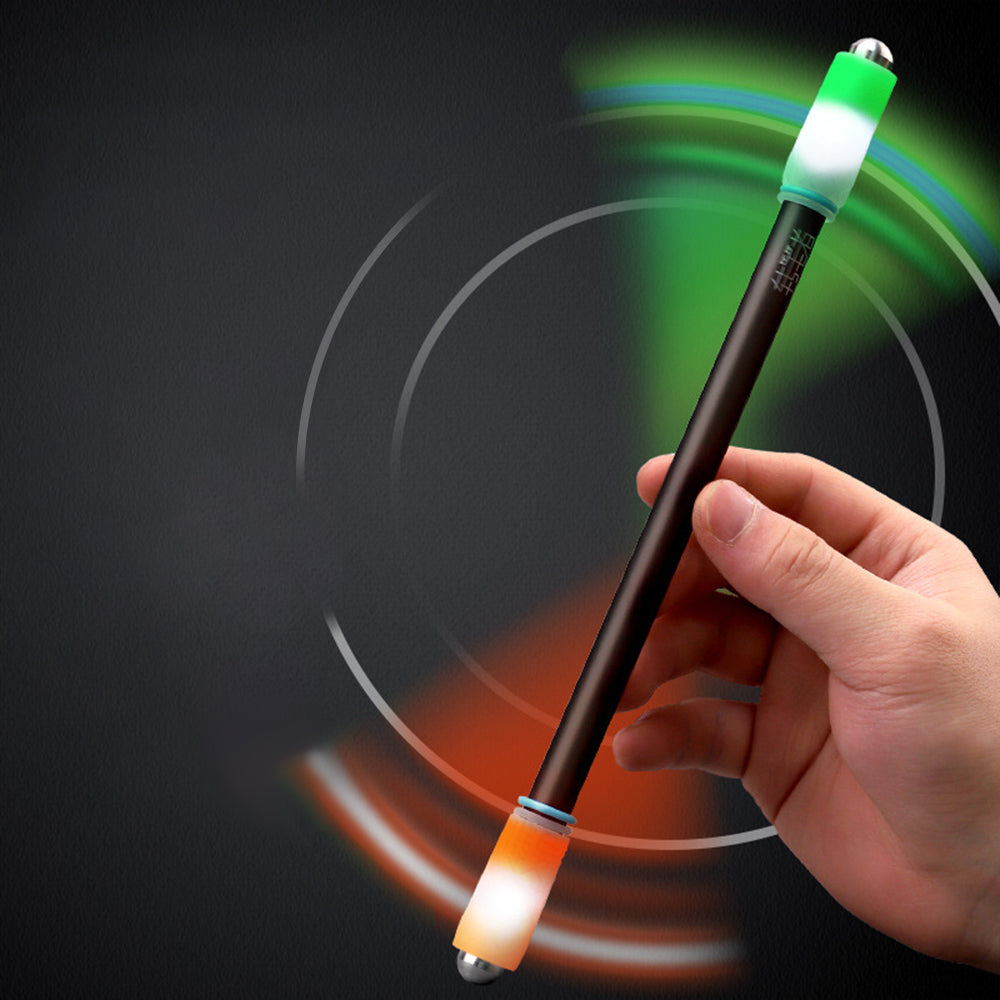 Stress Relief Spinning Pen Flying Ballpoint Pen Fidget Spinner Kid’s Toy