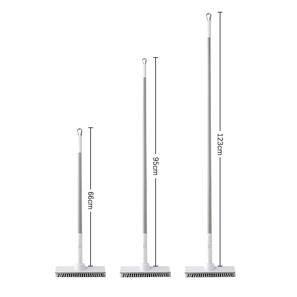 CLEANFOK 2-in-1 Adjustable Floor Cleaning Brush - Versatile and Efficient Floor Scrubbing