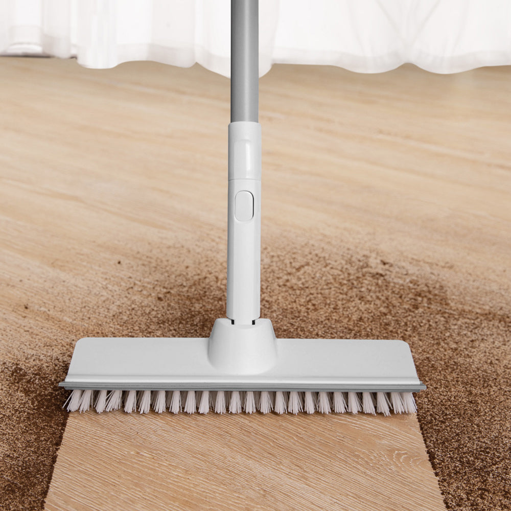 CLEANFOK 2-in-1 Adjustable Floor Cleaning Brush - Versatile and Efficient Floor Scrubbing