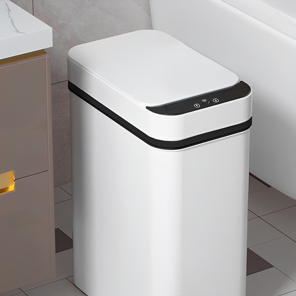 CLEANFOK Motion Sensor Smart Trash Can - Touchless & Hygienic Bathroom Trash Can