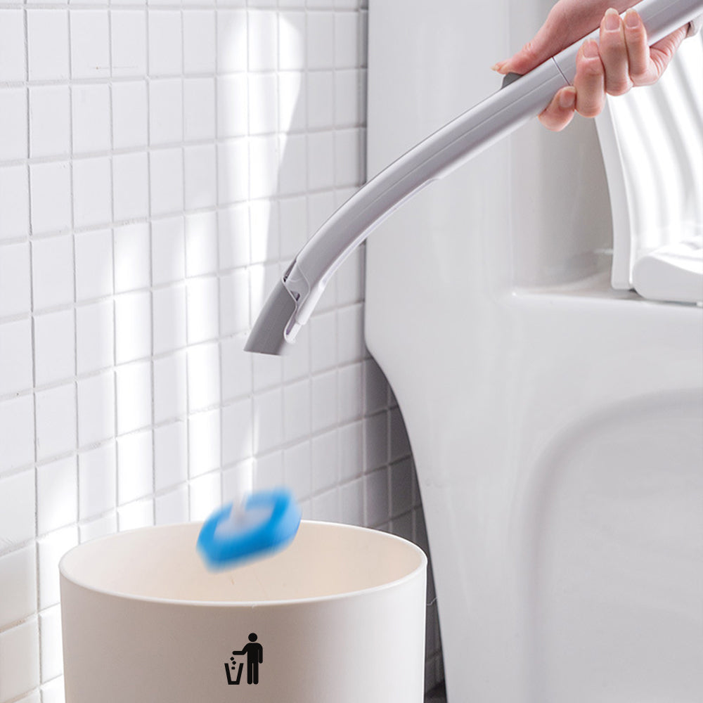 CLEANFOK Disposable Toilet Brush - Hassle-Free Toilet Bowl Cleaning